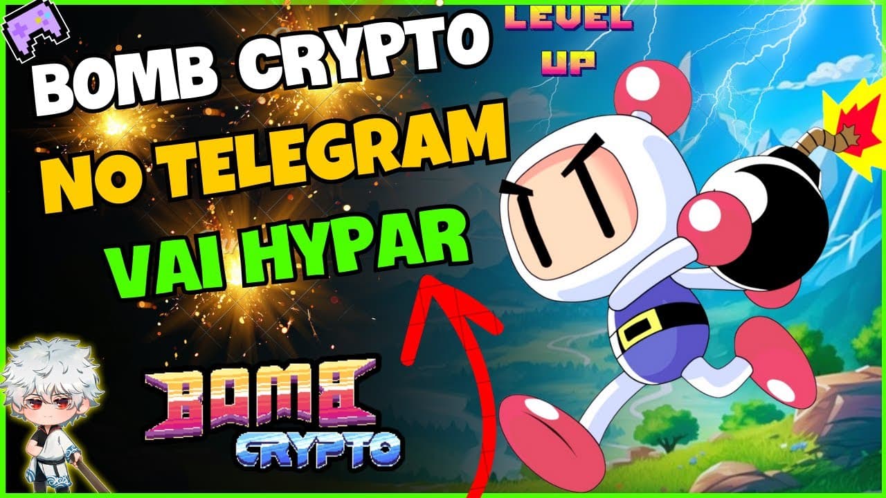 💣 BOMB CRYPTO no TELEGRAM - SORTEIO DE 3 CONTAS FULL - JOGO NFT GRÁTIS - CONFIRA O LANÇAMENTO